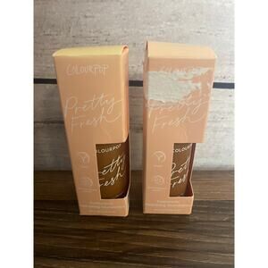 New - 2 pack ColourPop Pretty Fresh Foundation Deep Dark 190W